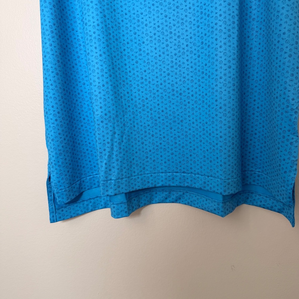 Peter Millar Crown Sport Summer Comfort Golf Polo Shirt (LG) NEW Lightweight - Picture 11 of 16